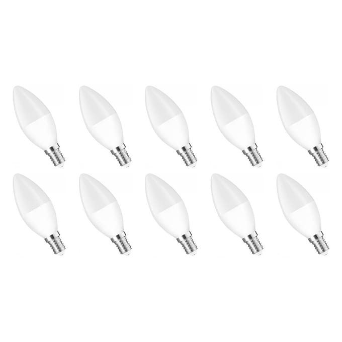 Spectrum Smart LED Lamp E14 4.9W - 230V - 520 Lumen - 2700-6000K - Bluetooth Compatibel - 10 stuks