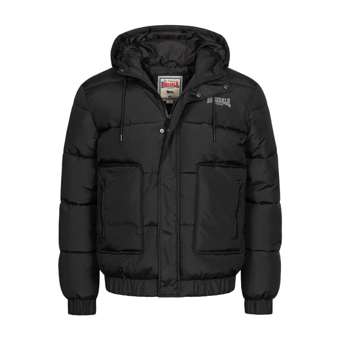 LONSDALE Dollagh Jasje Heren - Black / Grey - M
