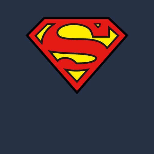 Justice League Superman Logo Sweatshirt - Navy - S