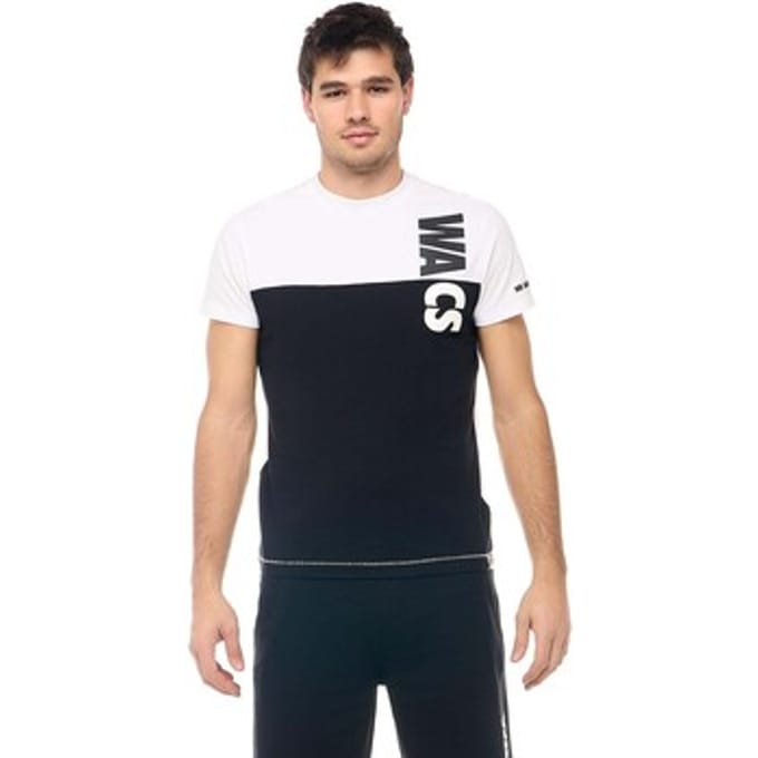 T-shirt Korte Mouw Leone 1947 Man Short Sleeves B W