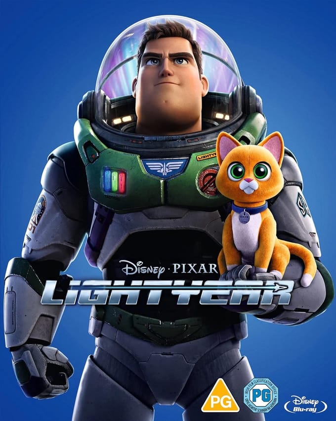 Film Lightyear Blu-ray Regio B Import Ruimteavontuur SF