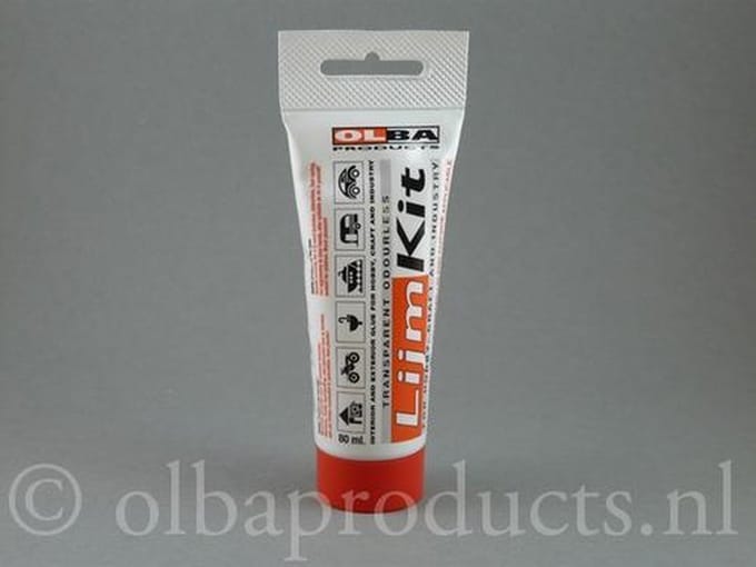Pinflair- Lijmkit - transparant en overschilderbaar - 80ml