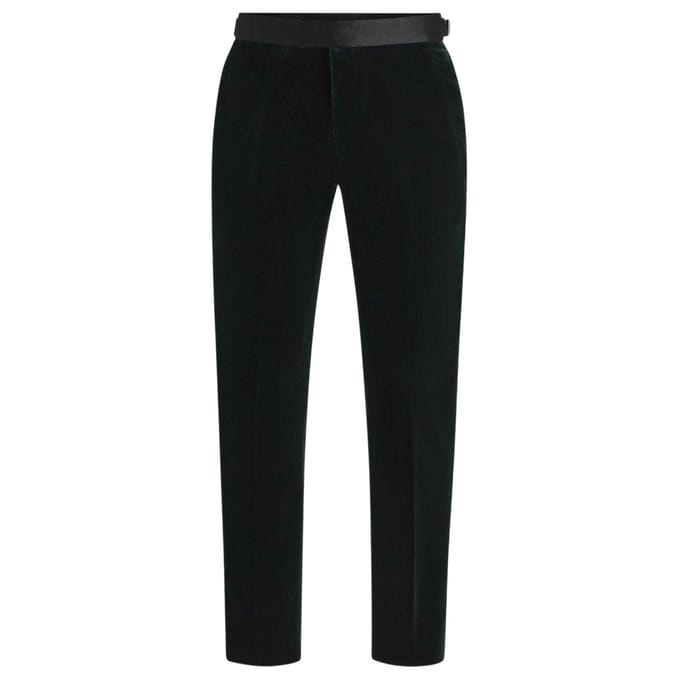 Boss Heren smoking broek (Groen)