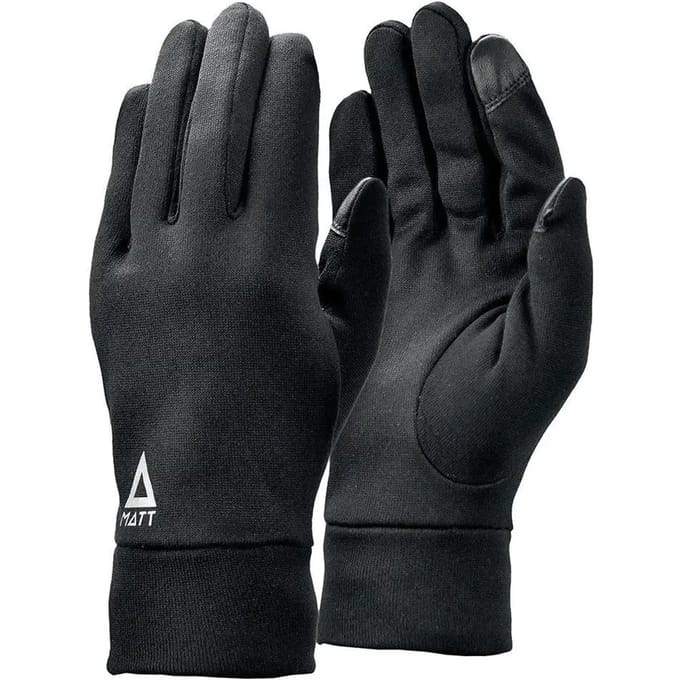 Matt Warmstrech Handschoenen Zwart 2XL