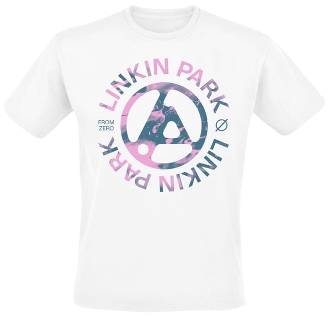 Linkin Park T-shirt - From Zero Spill - S tot 5XL - wit