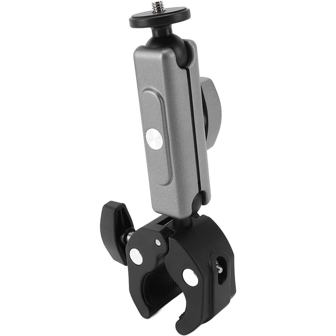 Camera Motorfietsbevestiging Sterk Draagvermogen Solide Structuur 360 Graden Rotatie Actiecamera gray