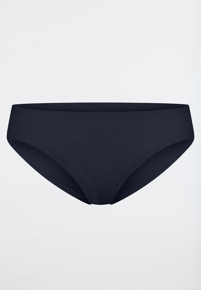 Schiesser Slip naadloos - Invisible Light Dames Onderbroek - donkerblauw