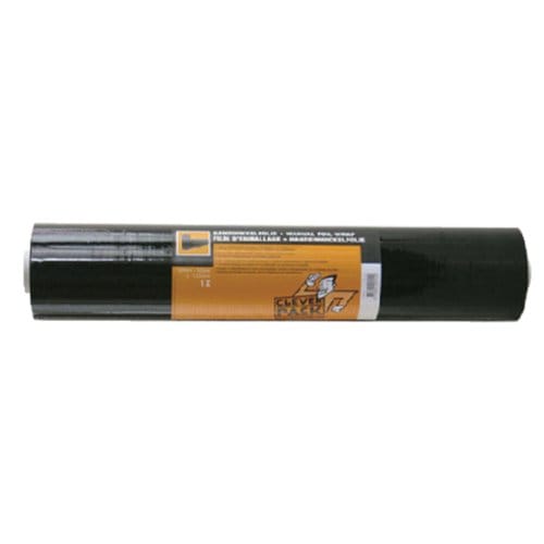 Zwarte rekfolie - rollengte 300 meter - 50 cm breed - extra sterk