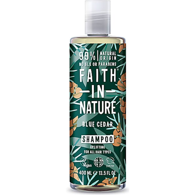 Faith in Nature for Men Blue Cedar Shampoo