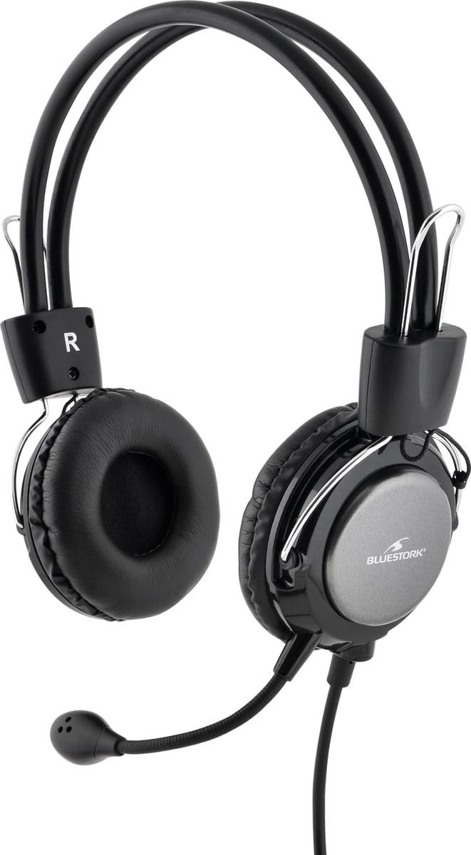 Headphones with Microphone Bluestork MC-201
