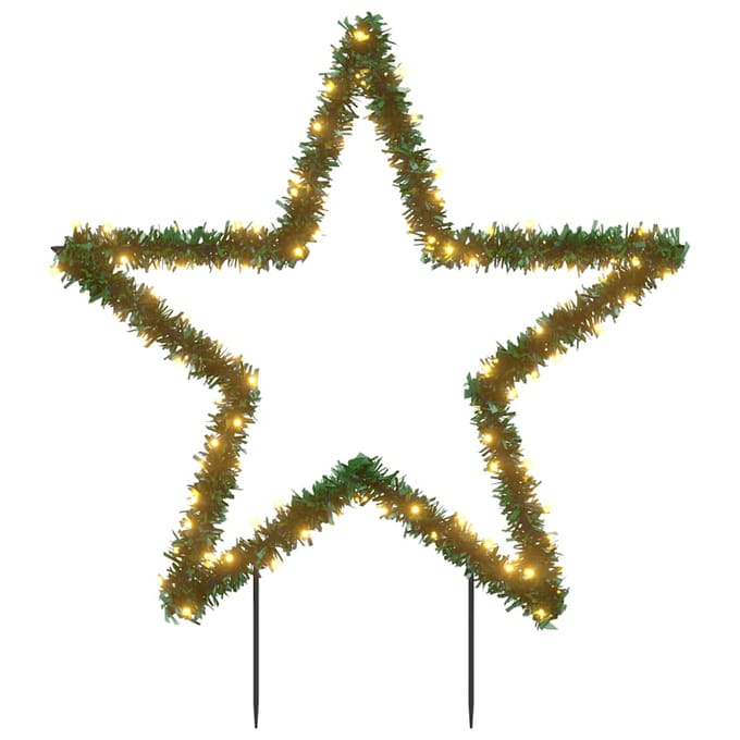 vidaXL - Kerstverlichting - met - ster - 115 - LED's - 85 - cm