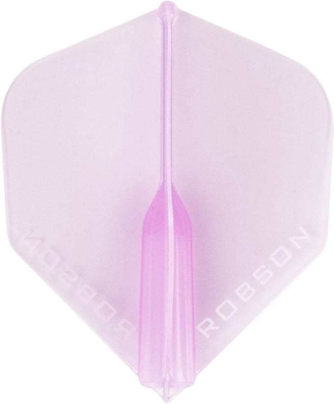 Robson Plus Crystal Clear Pink Std. - Dart Flights