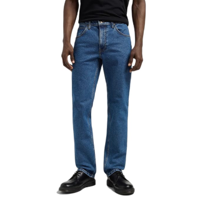 Lee Brooklyn Classic Straight Fit Spijkerbroek Blauw 40 / 30 Man