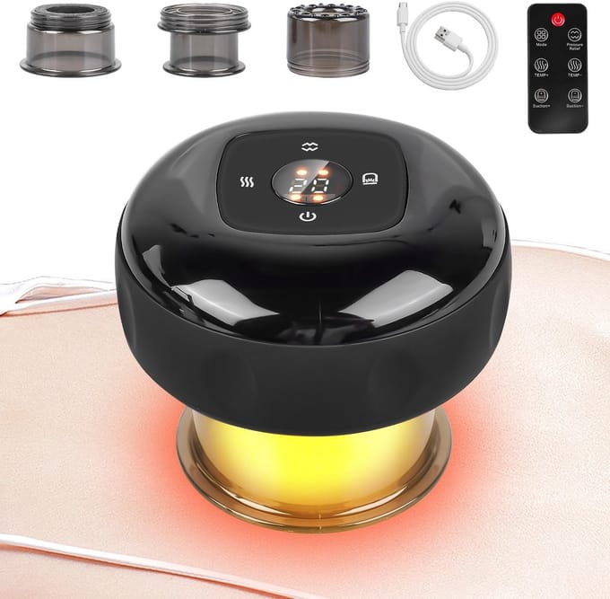 Dailygoods - Elektrisch Cupping-apparaat met Afstandsbediening