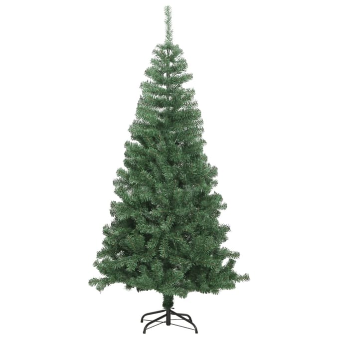 vidaXL - Kunstkerstboom - met - standaard - 230 - takken - 120 - cm