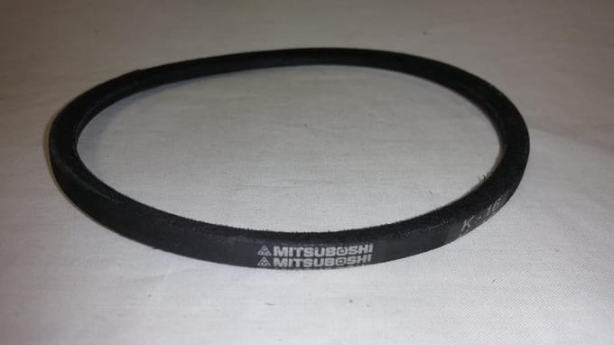 V-belt voor RDA/Advanced Trainer - Zwart