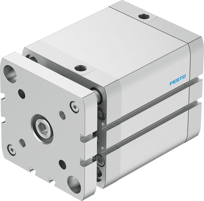 Festo Compacte Cilinder 80mm Boring 60mm Slag ISO 21287 Dubbelwerkend - 574065 - P2DS3