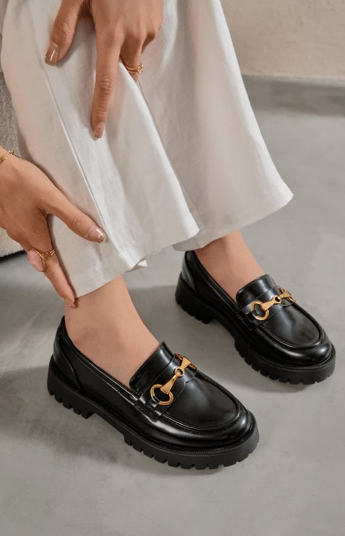 Mode Mania Mocassin | Zwart | Maat: 38