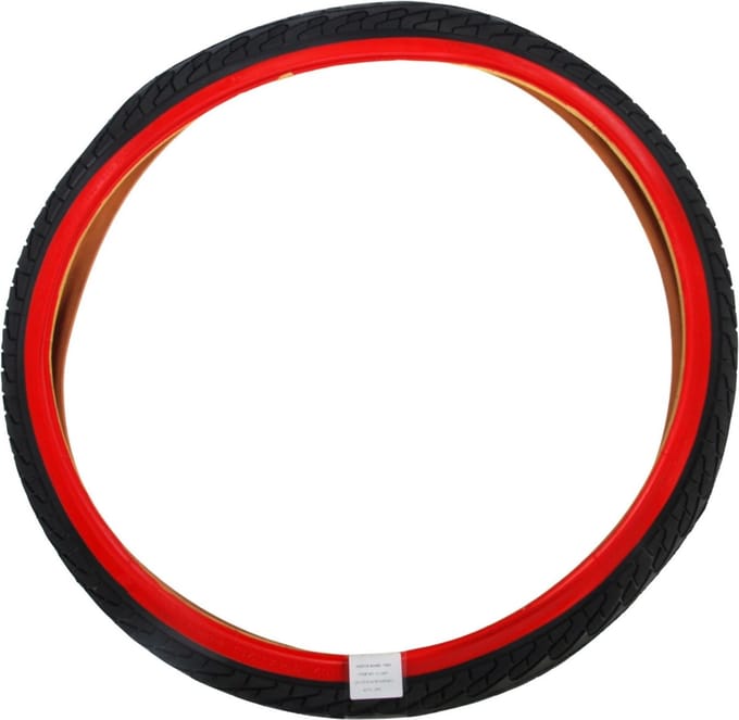 Volare Buitenband - 24 inch - Rood Zwart - Kinderfiets