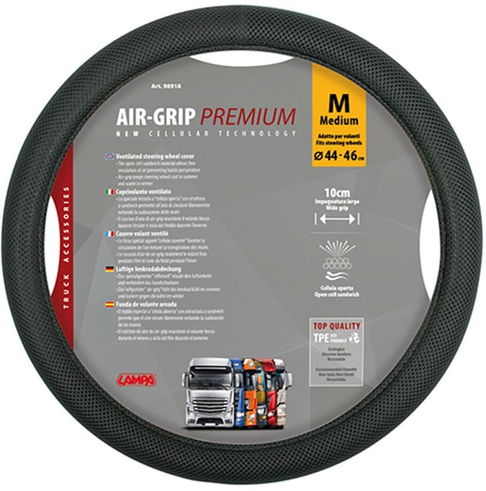 Air-grip, geventileerde stuurhoes - M - 44/46 cm