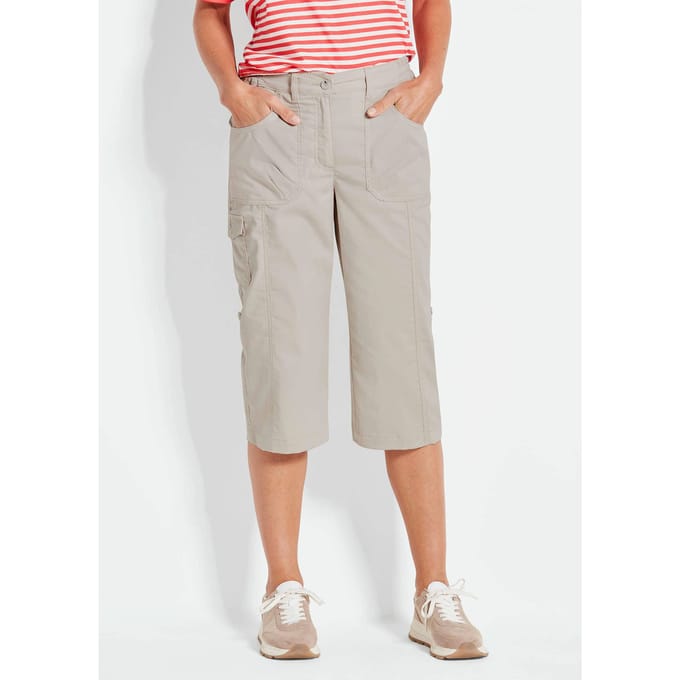 Goldner Capribroek Sportieve outdoorbroek, elastische tailleband