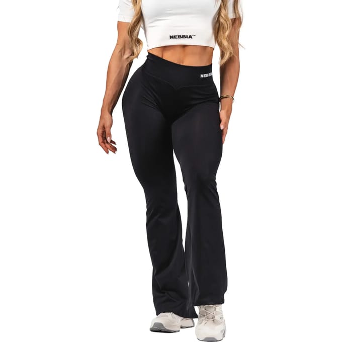 Legging met hoge taille voor dames Nebbia Flow Seamless Sculpting Flared