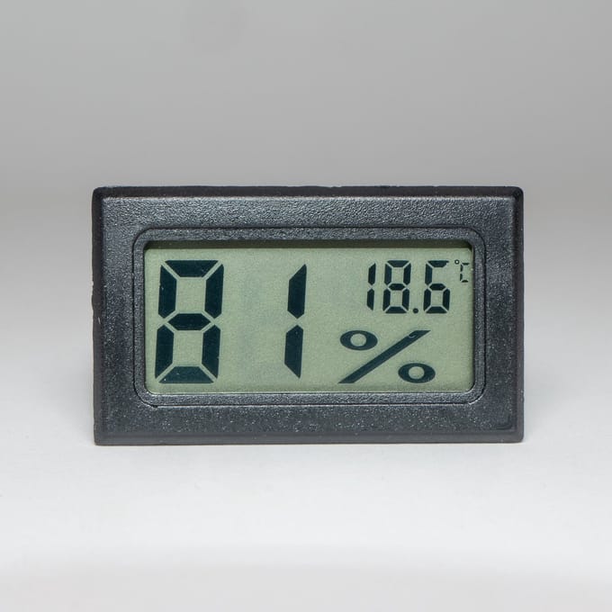 Digitale Thermometer & Hygrometer – Temperatuur- en Luchtvochtigheid Meter met Display (Set van 5)