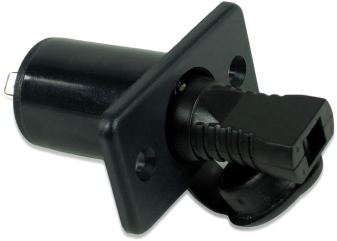Stopcontact + stekker 12 volt