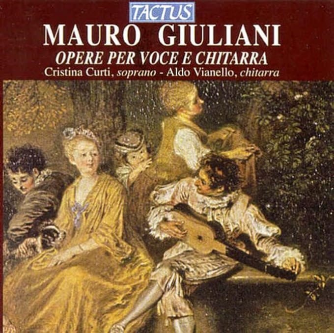 Cristina Curti & Aldo Vianello - Giuliani: Opere Per Voce E Chitarra (CD)
