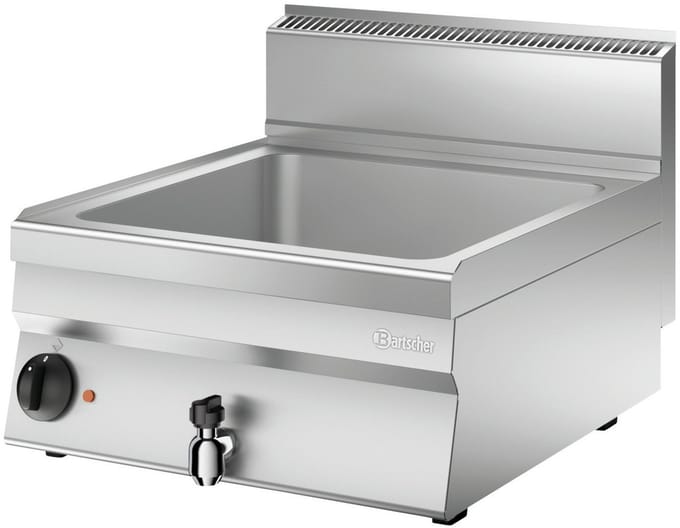 Bartscher Bain Marie 650 B600 GN 1/1+ 2x1/4 - 115112 - Horeca & Professioneel