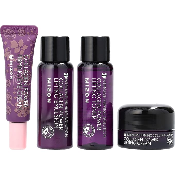 Mizon, coffret miniature de collagène, ensemble de 4 pièces black