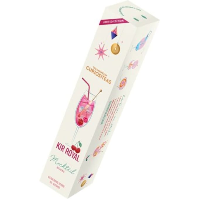 Cabinet of curiositeas - kir royal mocktail sticks