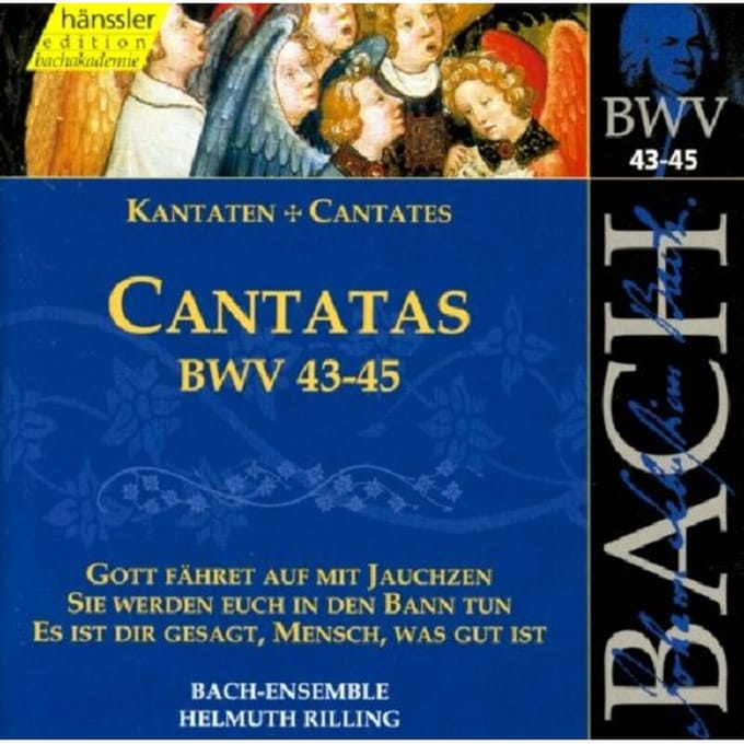 Bach-Ensemble, Helmuth Rilling - J.S. Bach: Cantatas Bwv 43-45 (CD) (Remastered)