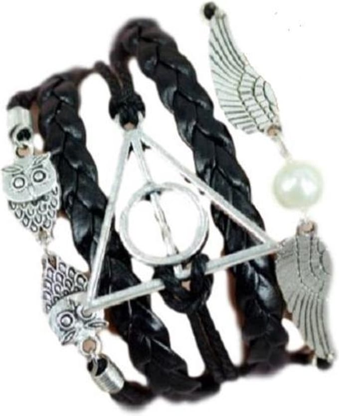 BY-ST6 meiden armband in de kleur zwart