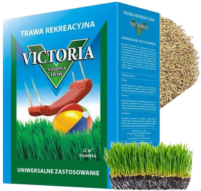 Gras zaden zonnig 0,8kg Victoria