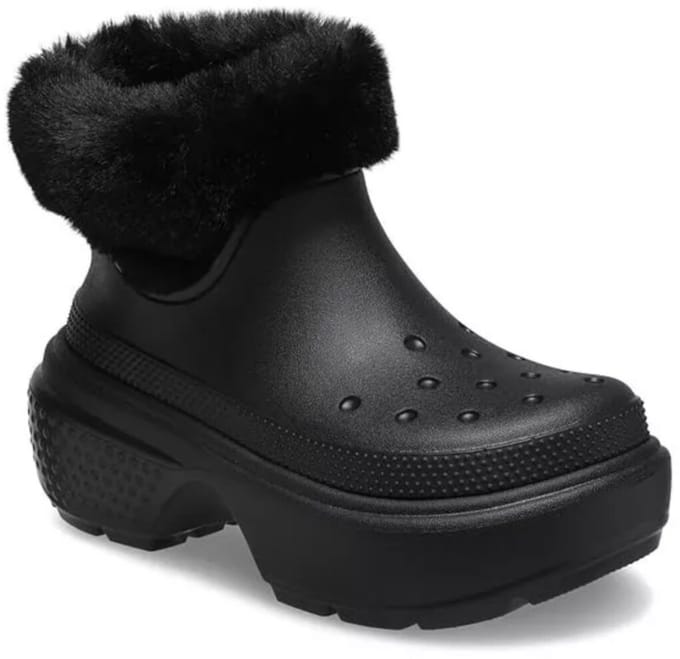 Crocs Stomp Lined Boot Black Maat 43/44 M10/W12