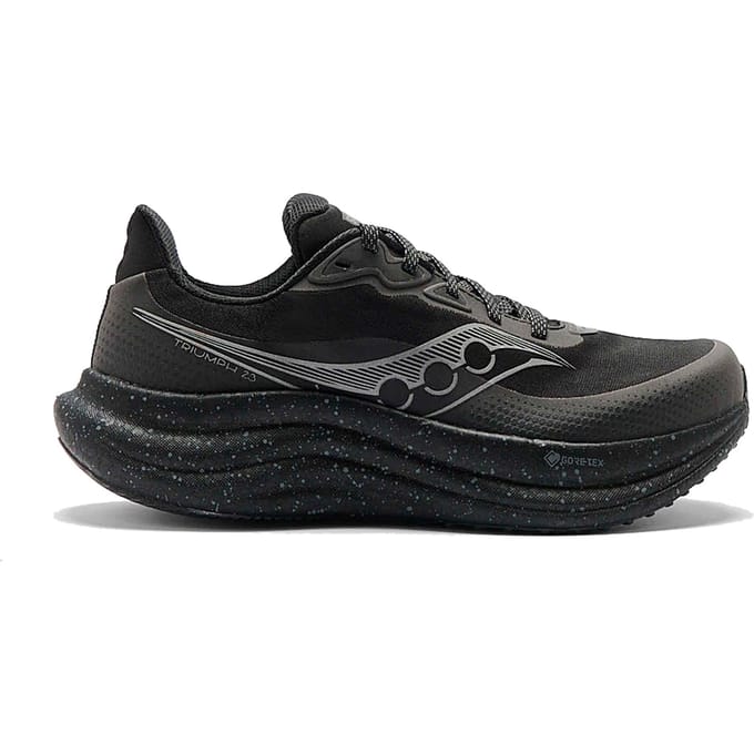 Saucony Triumph 23 GTX Neutrale schoen Dames-zwart, zwart