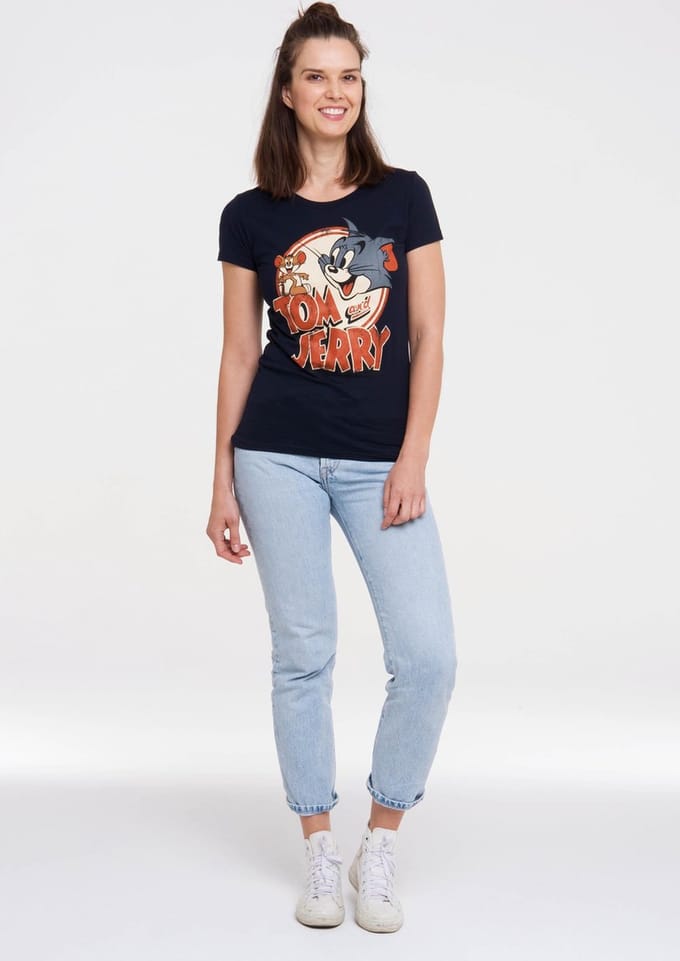 Logoshirt Print T-Shirt Tom & Jerry
