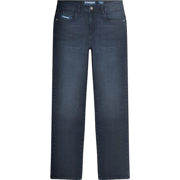 Lambretta Heren Chester Straight Jeans (Donkere marine)