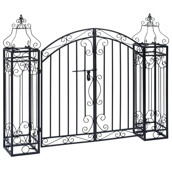 Decoratieve Tuinpoort Smeedijzer 122 * 20,5 * 100 cm