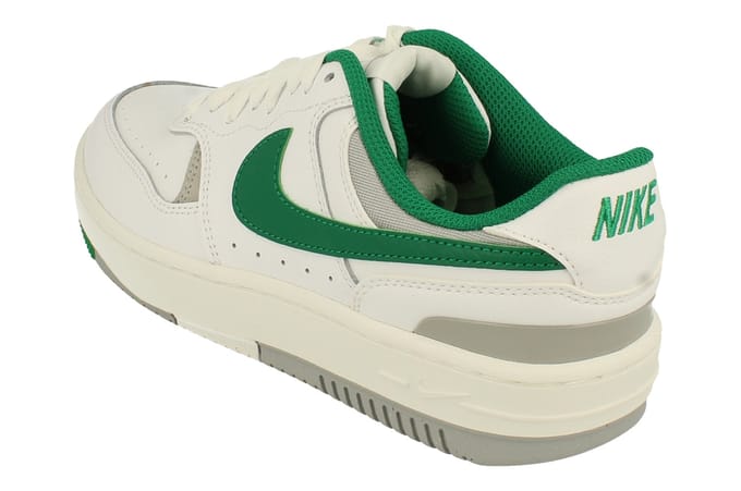 Wmns Gamma Force Wit/malachiet/lt Rookgrijze lage damesschoen