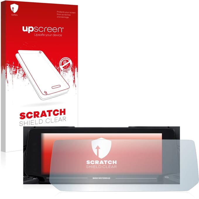 upscreen - Screenprotector voor BMW R 1250 RT 2021 Connectivity TFT 10.25" - Folie Beschermfolie transparant