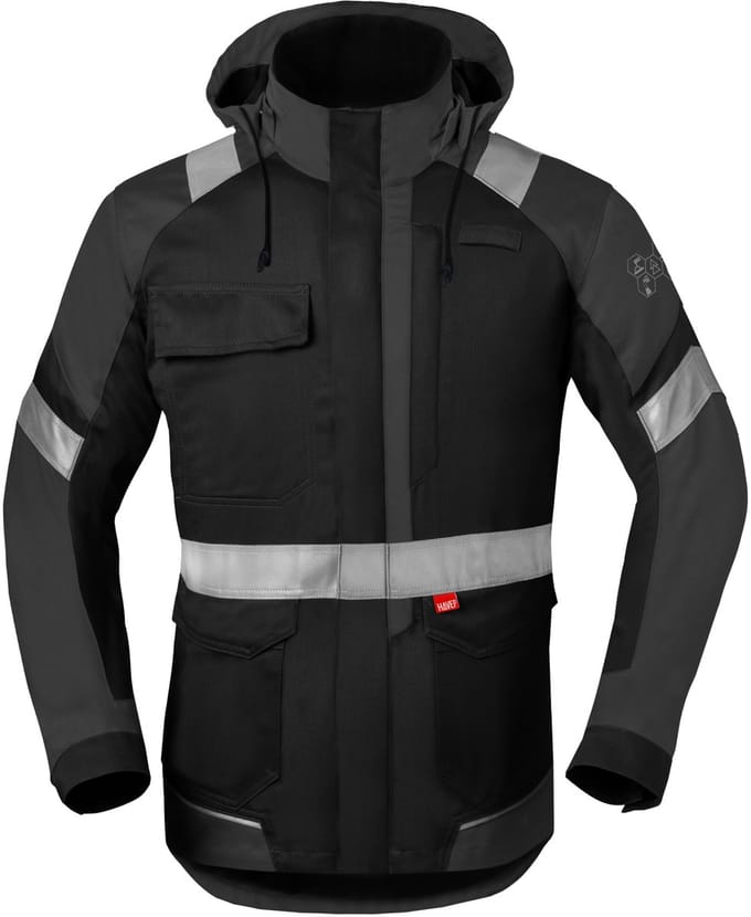 HAVEP Parka 5-Safety Image+ 50286 - Zwart/Charcoal - M