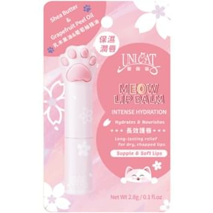 UNICAT - Cat Paw Lip Balm Shea Butter & Grapefruit Peel Oil