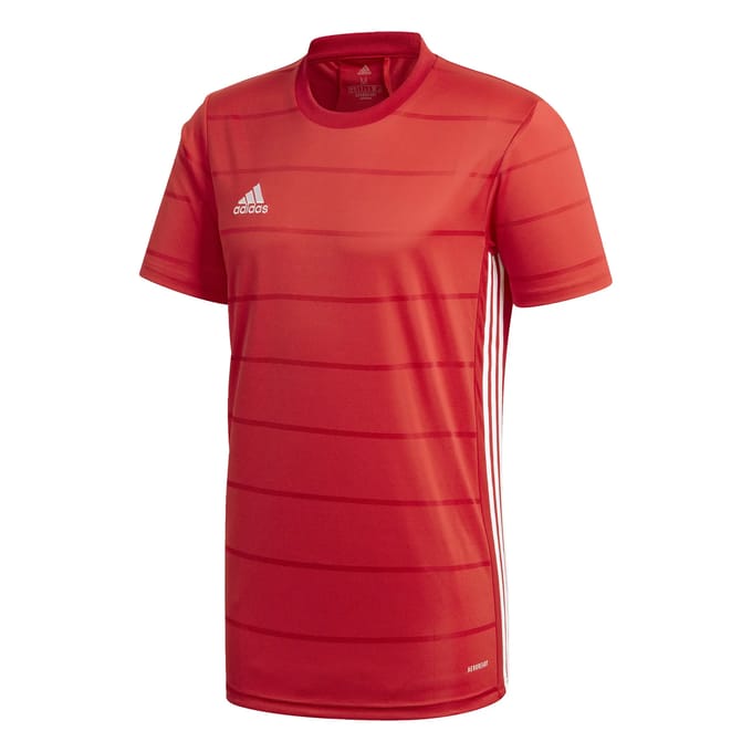 Adidas Campeon 21 Shirt Korte Mouw Heren - Rood | Maat: S