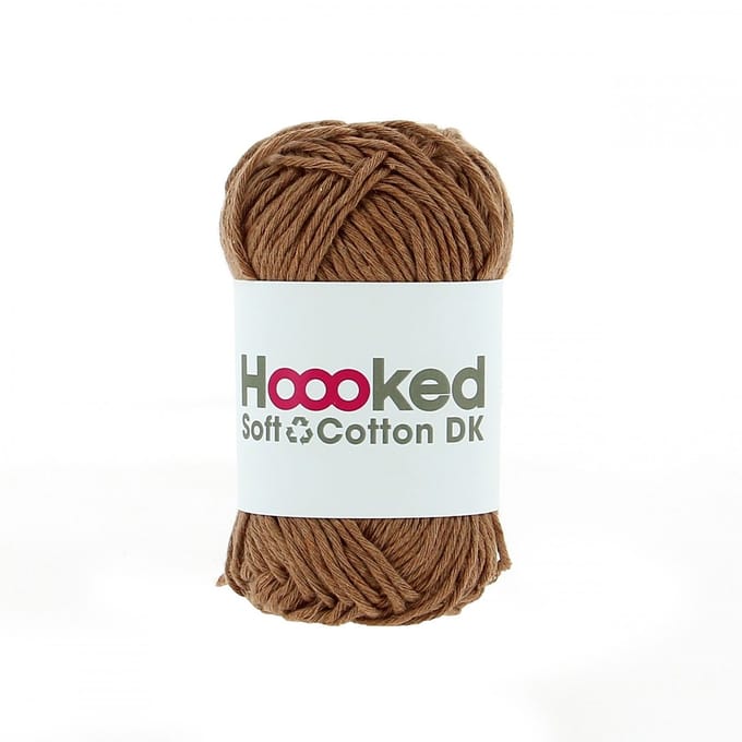 Soft Cotton DK 50g. Cairo Caramel (bruin)
