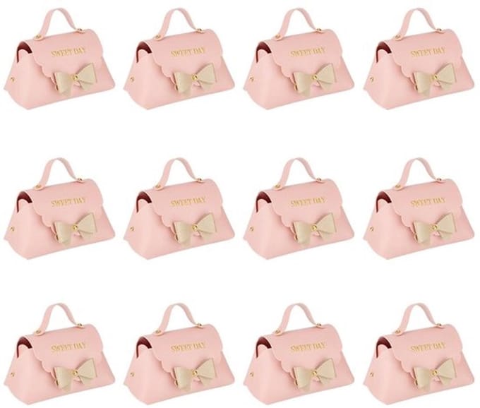 Dailygoody - Lederen Strik Geschenkdozen - Herbruikbare Snoepdozen