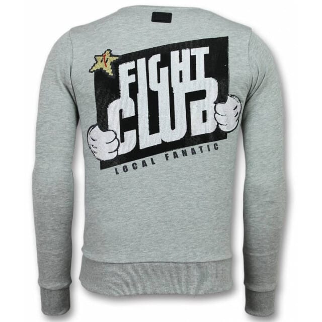 Local Fanatic Mario trui fight club sweater