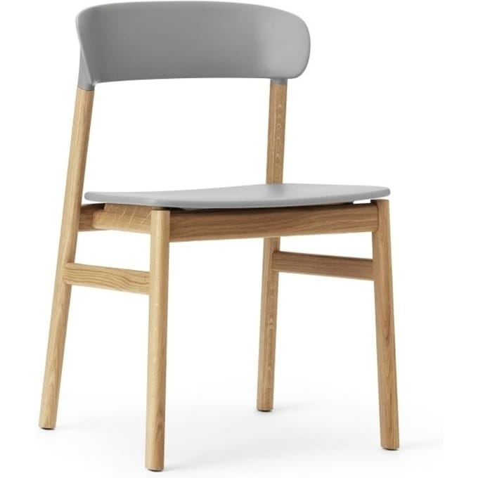 Normann Copenhagen - Herit Stoel - grijs - eiken - 4 - 6 Wochen