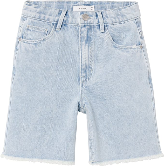 Name it short meisjes - blauw - NKFbella - maat 122